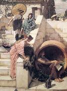 John William Waterhouse Diogenes USA oil painting artist